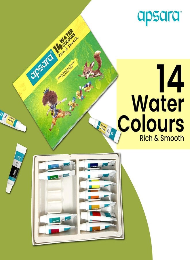 Apsara Water Colour Tube - 14 Shades - Image 3